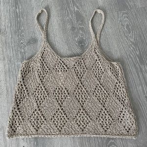 Free People Crocheted Tank